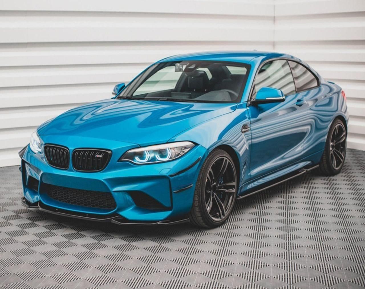 Splitter BMW F87 M2 în stil Maxton Design dintr-o bucată 2669529966 poză