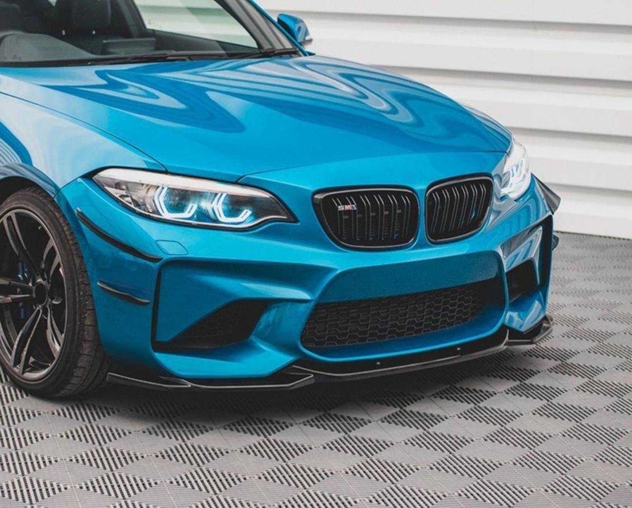 Splitter BMW F87 M2 în stil Maxton Design dintr-o bucată 2669529966 poză