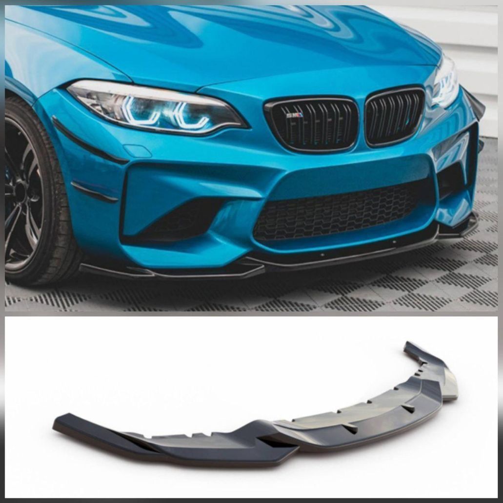 Splitter BMW F87 M2 în stil Maxton Design dintr-o bucată 2669529966 poză