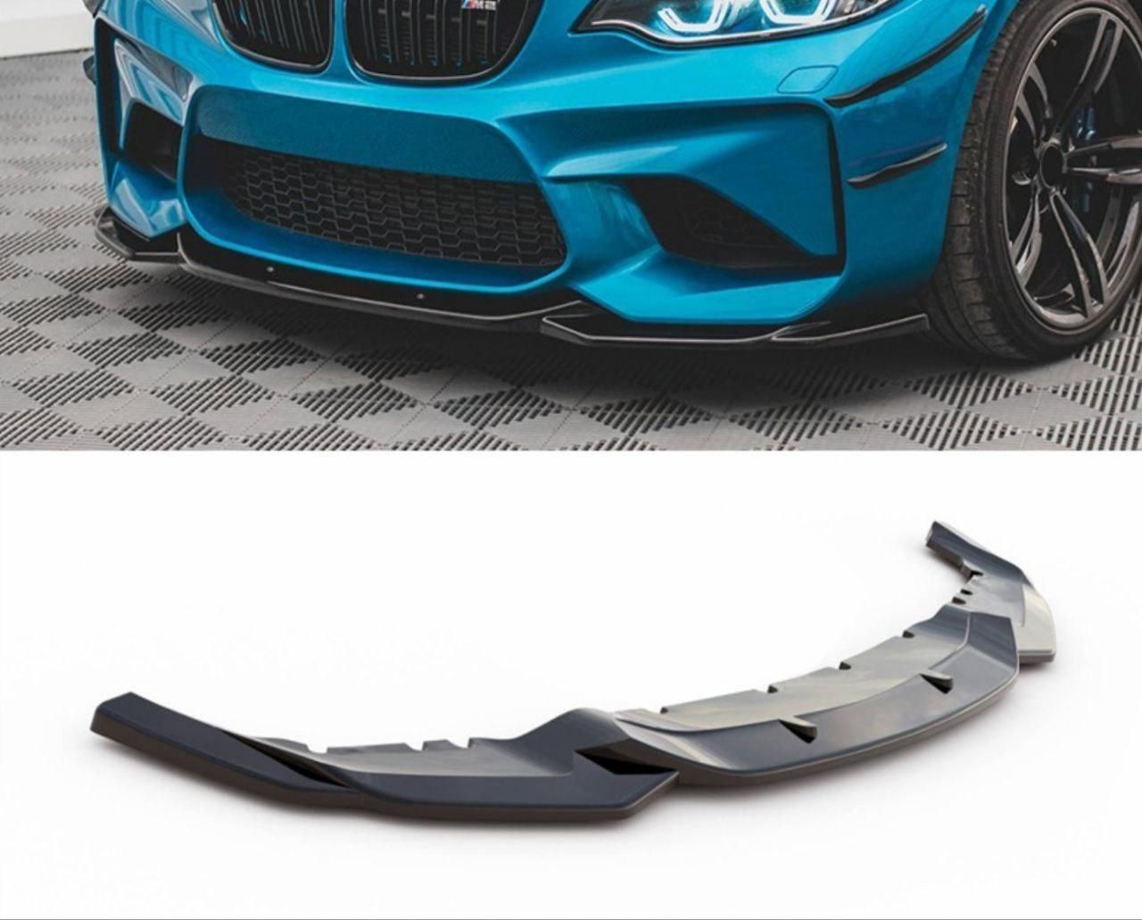 Splitter BMW F87 M2 în stil Maxton Design dintr-o bucată