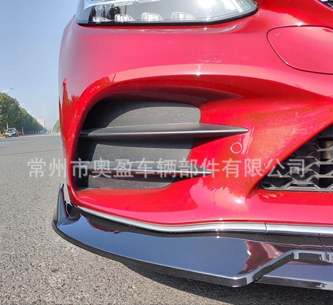 Сплиттер на Mercedes-Benz C-Class W205 (2019-2021) 2619483227 фото