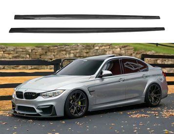 Lame praguri pe BMW M3 F80 M4 F82 extensii praguri BMW F80 F82 M3 M4