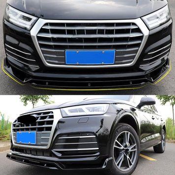 Splitter buză bară față Audi Q5 19-21 extensie bară Audi