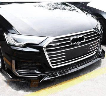 Splitter buză bară Audi A6 C8 extensie bară față Audi A6 C8