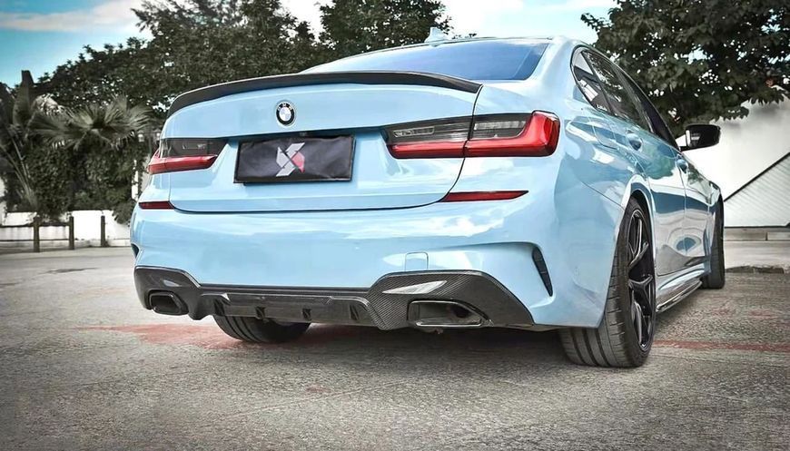 Difuzor din carbon pentru BMW G20 19-22 MP extensie bară Carbon BMW