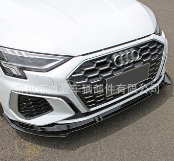 Splitter buză bară față Audi A3 21+ extensie bară Audi A3