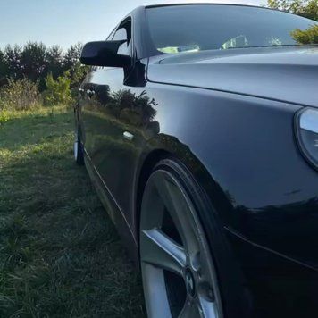 Capace oglinzi pentru BMW 5 E60 E61 în stil M oglinzi E60 E61 BMW negre