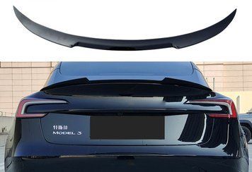 Spoiler pe Tesla Model 3 2024+ capac portbagaj Tesla Model 3 24+