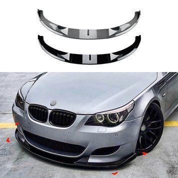 Splitter buză bară față BMW M5 E60 capac bară față carbon (aquaprint)