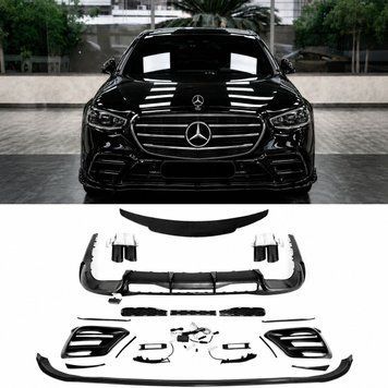 Kit body în stil BRABUS pentru Mercedes-Benz S-Class W223 2021+ pachet AMG