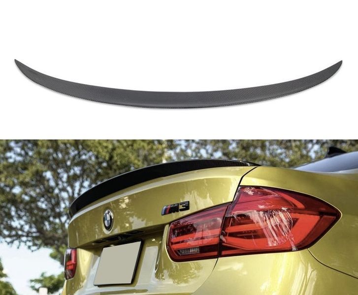 Spoiler din carbon BMW 3 F30 MP capac portbagaj BMW F30