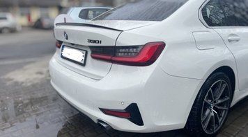 Spoiler ornament BMW 3 G20, lamă portbagaj BMW G20 ornament portbagaj