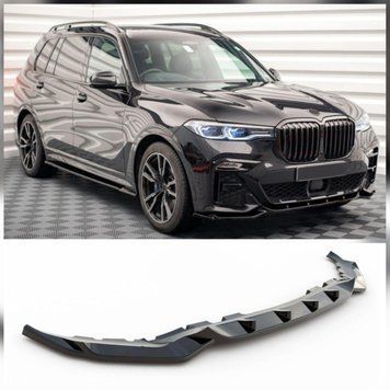 Splitter BMW X7 G07 în stil Maxton Design dintr-o bucată