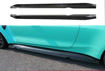 Lame praguri BMW M3 M4 G80 G82 extensii praguri BMW M3 M4 elerone M3