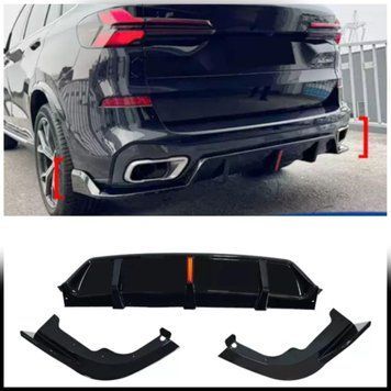 Difuzor pentru BMW X5 G05 cu stop F1
