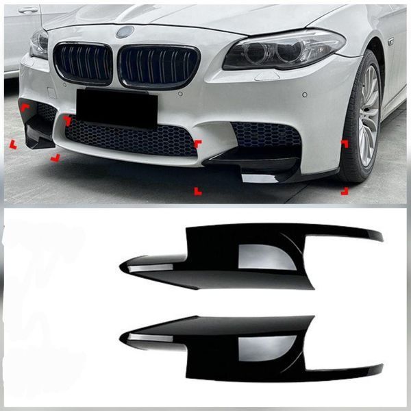 Canarde laterale bară față pentru BMW 5 Series F10 M Sport