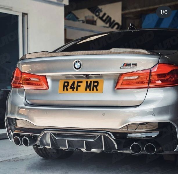 Spoiler BMW 5 G30 din carbon capac portbagaj BMW G30