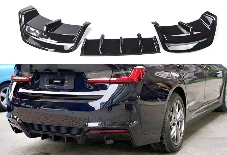 Difuzor protecție bară spate BMW I3 2022+ BMW G20 protecție bară