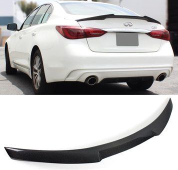 Spoiler capac portbagaj spate Infiniti Q50 Infiniti Q50 negru lucios stil M4