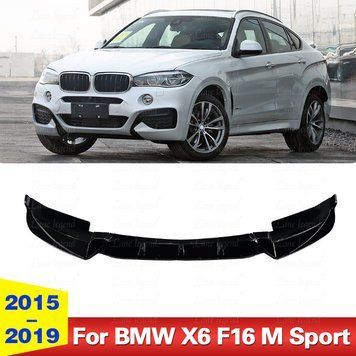 Splitter BMW X6 F16 buză bară față BMW X6 F16 MP capac