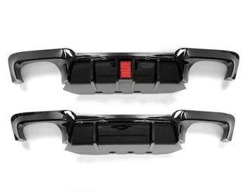 Difuzor BMW 5 F10 protecție bară spate BMW F10 Splitter spate Mp