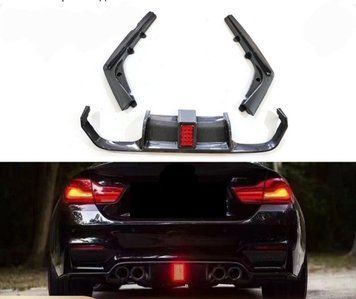 Difuzor pentru BMW F80 cu stop F1