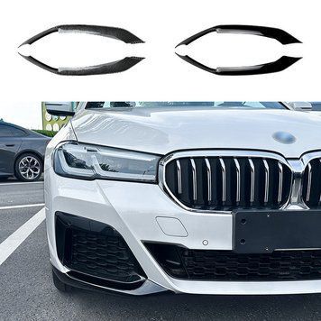 Capace-colți branhii pentru bara față BMW 5 G30 colți G30 BMW 2020+