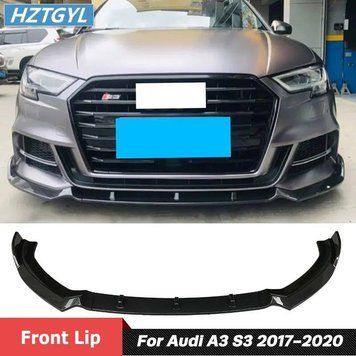 Splitter AUDI A3 16-20 buză bară față Audi A3 8V