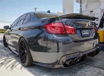 Spoiler capac portbagaj pentru BMW 5 F10 în stil PSM Carbon!