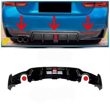 Difuzor cu stop în stil Formula 1 pentru BMW Seria 4 F32 M Sport 2014–2020