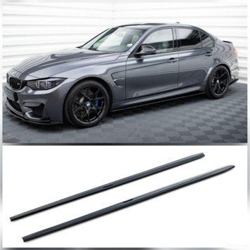 Extensii praguri în stil Maxton Design pentru BMW M3 F80 2014+