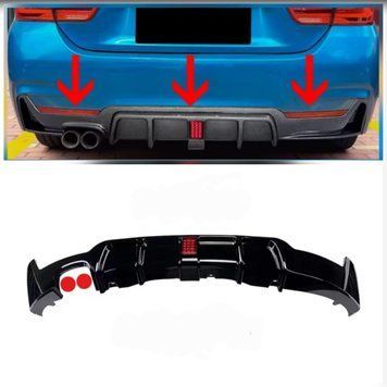 Difuzor cu stop în stil Formula 1 pentru BMW Seria 4 F32 M Sport 2014–2020