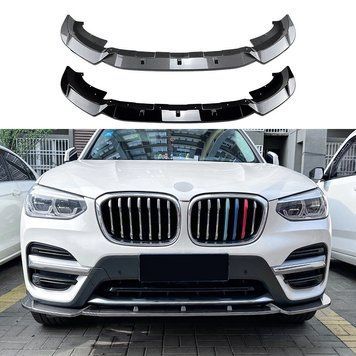 Splitter-buză bară față BMW X3 X4 G01 G02 ornament bară X3