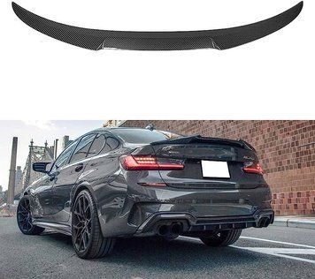 Spoiler BMW G20 stil M4 capac portbagaj BMW G20 M4 stil negru lucios