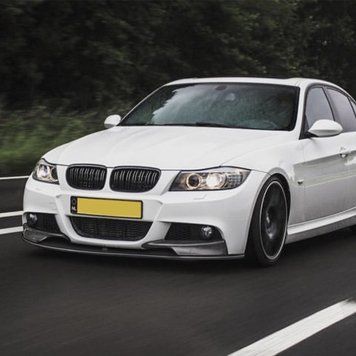 Splitter buză bară față pe BMW E90 M-Tech 09-12 capac E90