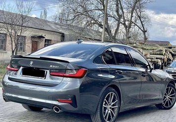 Spoiler capac portbagaj BMW G20 în stil M3 negru lucios
