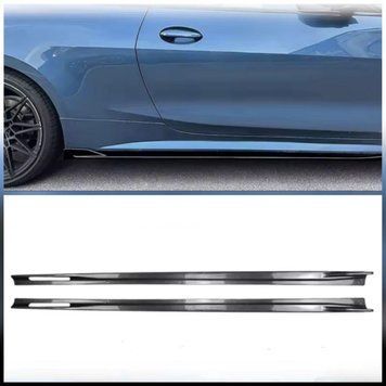 Lame praguri pentru BMW G22 (4 Series Coupe) cu aspect de carbon (aquaprint)