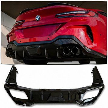 BMW G16 8 series Gran Coupe (4 uși) (2020–2024) Difuzor cu lampă LED în stil Formula 1 cu capace laterale pentru bară
