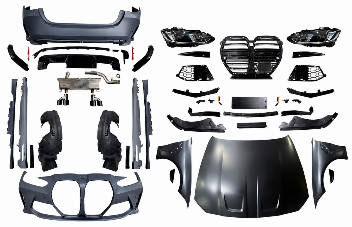 M4 G82 2025 style conversion kit for BMW 4 Series G22/G23/G26
