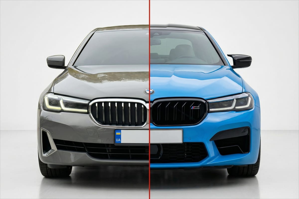 Комплект обвесов в стиле M5 F90 для BMW 5 Series G30/G31 (2021+)
