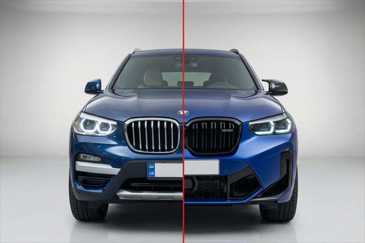 Kit de facelift în stil X3M F97 pentru BMW X3 G01