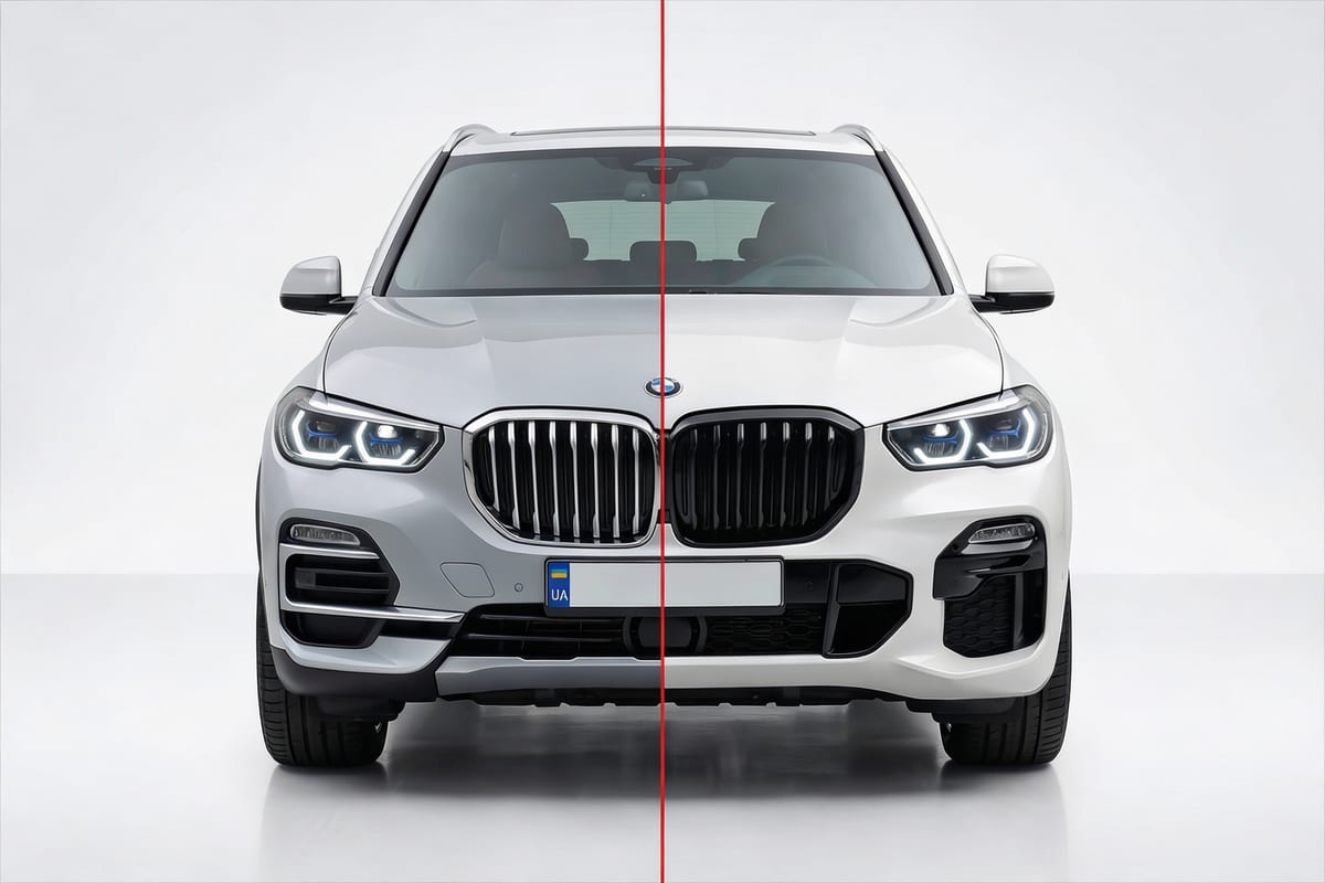 Kit caroserie M-Sport pentru BMW X5 G05 (2018–2022)