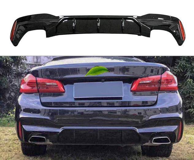 Bumper diffuser BMW G30, M-tech bumper cover in M5 style