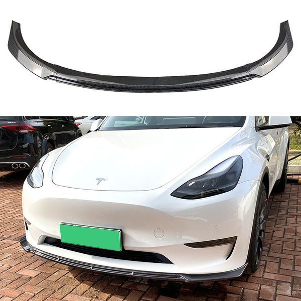 Сплиттер бампера губа накладка переднего бампера Tesla Model Y
