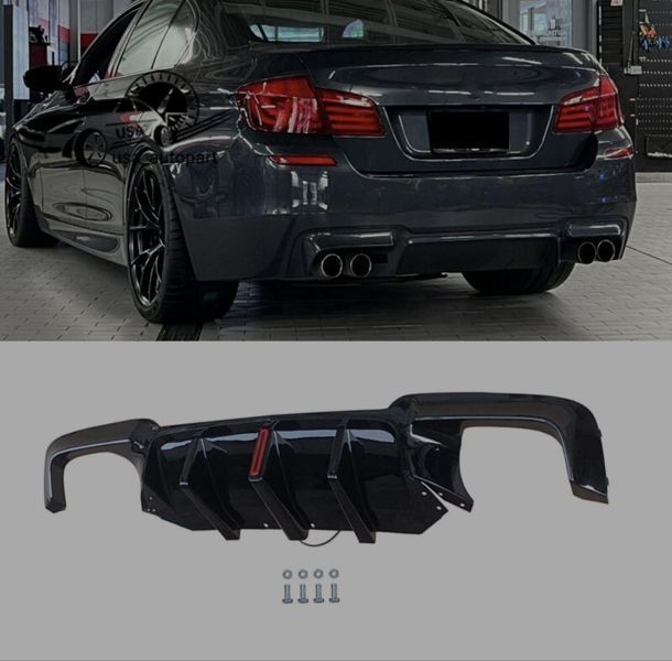 Difuzor pentru BMW F10 cu semnal de stop în stil Formula 1