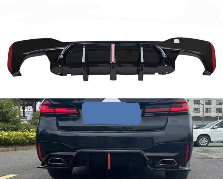 Diffuser for BMW G30 with Stop Light, Formula 1