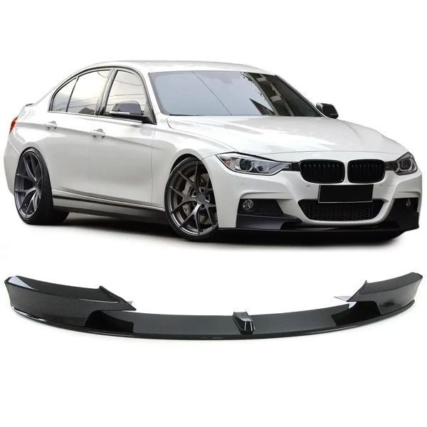 Сплиттер переднего бампера губа BMW F30