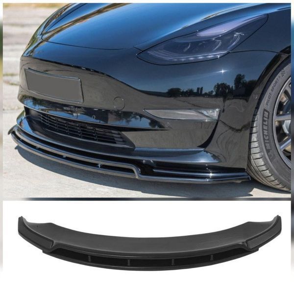 Splitter bară față Maxton Design pentru Tesla Model 3