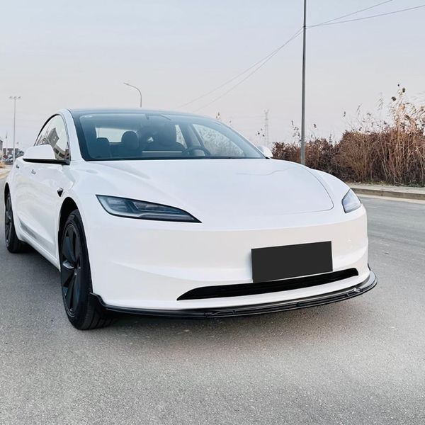 Сплиттер переднего бампера Tesla Model 24+ накладка бампера Tesla 3